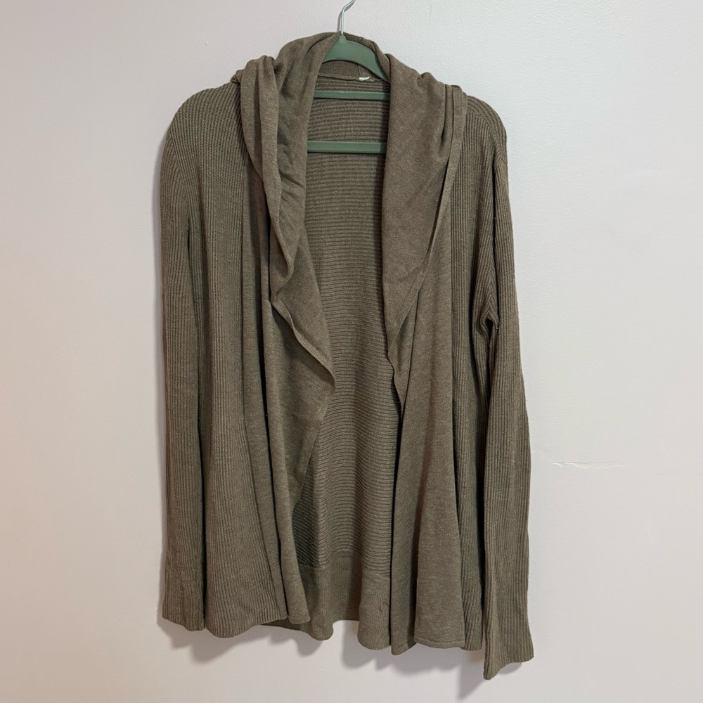 lululemon athletica Brown Cardigan Sweater